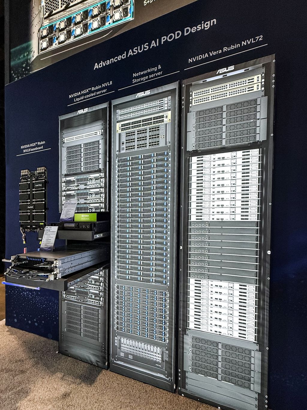 ASUS unveiled its fully liquid-cooled AI infrastructure at NVIDIA GTC 2026